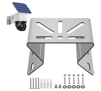 Soporte de esquina de metal WiTi para eufy soloCam s340, soporte de esquina de pared exterior WiTi, el soporte de metal aumenta el área de visión en 270° en las esquinas de las paredes exteriores, sop