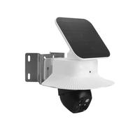 Soporte de esquina para cámara de seguridad, soporte de esquina de pared de acero inoxidable para cámaras CCTV y soporte de cámara de seguridad para panel solar