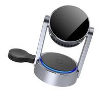 Soporte de estación de soporte de carga inalámbrico ajustable para múltiples dispositivos con alineación magnética para teléfono, reloj inteligente y auricular, estación de carga con soporte magnético
