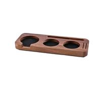 Soporte De Estación For Tapete De Café De 51MM, 54MM Y 58MM, Soporte For Portafiltro, Base De Soporte, Estante De Nogal For Accesorios De Espresso, Estable(51-54mm-Sapele)
