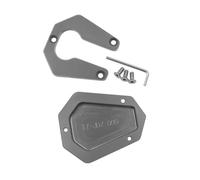 Soporte de estacionamiento Seguro Plataforma De Extensión Soporte Motocicleta para Benelli TRK502X 752S BN600 BJ600 502C Lateral Pie Almohadilla Ampliadora(Titanium)