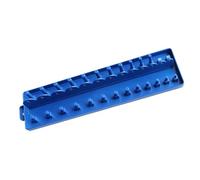 Soporte de estante de almacenamiento de herramientas eficiente para técnicos de enchufes, mecánicos y aficionados bricolaje, enemigos, diseño de acceso rápido, estante de enchufes con efecto fácil