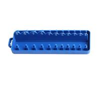 Soporte de estante de almacenamiento de herramientas eficiente para técnicos de enchufes, mecánicos y aficionados bricolaje, enemigos, diseño de acceso rápido, estante de enchufes con efecto fácil