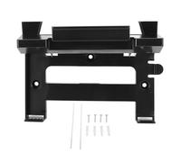 Soporte de Estante de Montaje en Pared para enrutador, ABS, Soporte de Pared Estable para Ahorro de Espacio para enrutador de Malla Gen 3 y Adaptador Ethernet de alimentación V3
