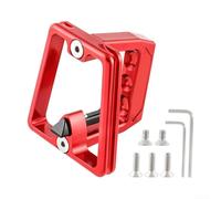 Soporte de estante delantero para bicicleta Brompton ligero y resistente diseño de aluminio (rojo)
