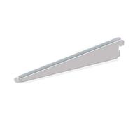 Soporte de estante Jagmet Emuca de largo 370 mm para perfil de ranura doble y paso 32mm