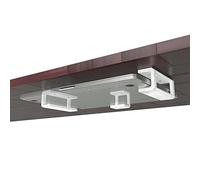 Soporte de estante para portátil para debajo de la mesa soporte para portátil MacBook 0-35 mm blanco