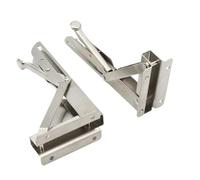 Soporte de Estante Resistente, Paquete 2, Soporte Triangular Plegable for estantes y mesas 8 a 12 Pulgadas, Multicolor (12 Pulgadas)(10inch)