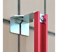 Soporte de estructura resistente de aleación de aluminio con adaptador para ingeniería, renovación del hogar, instalación de escaleras de mampostería (600 mm)