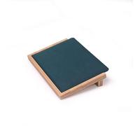 Soporte de exhibición collar biselado S/L, estante almacenamiento joyas madera, colgante, cadena, pulsera, organizador, mostrador, accesorios escaparate Para Joyas(Green l)