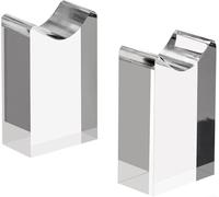 Soporte de exhibición de acrílico de la espada, soporte de escritorio transparente ajustable para el estante de la colección de armas de espada Katana Tang Sable de luz