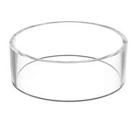 Soporte de exhibición de acrílico, soporte de círculos transparentes, soportes de exhibición redondos para pelotas de golf, béisbol, softbol, tenis, estante de almacenamiento de pelotas de fútbol