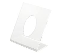 Soporte de Exhibición de Audífonos, Estante de Exhibición de Audífonos Multipropósito de Plástico Transparente para Aretes de Audífonos, Piezas Pequeñas, Accesorio de Modelo de Oído para la Escuela Y