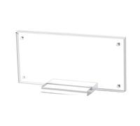 Soporte de exhibición de billetes de acrílico, protector de billetes, soporte de acrílico transparente para monedas y efectivo