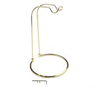 Soporte de exhibición de carrete de pesca de acero inoxidable, soporte de estante de carrete desmontable para modelos 1000-12000, plateado (oro L)