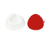 Soporte de exhibición de coche para cámara Insta360 Luna Ultra, con respaldo adhesivo, resistente a los golpes y a las caídas (blanco con parte trasera adhesiva)