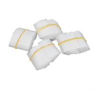 Soporte de exhibición de letreros acrílicos para tarjetas de visita y etiquetas, soporte de etiquetas pequeñas de 2 x 4 cm, caballete de escritorio transparente para uso minorista en oficina en casa