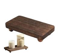 Soporte de exhibición de Madera - Base de Madera de aromaterapia, Carteras apilables | Adornos de Escritorio con Base para piernas, Soporte de Organizador minorista para el hogar para álbum fo