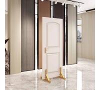 Soporte de exhibición de metal ajustable para plantillas de puertas de madera y tableros de muestras, azulejos verticales y losas de mármol, perfecto para publicidad comercial y marketing