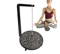 Soporte de exhibición de péndulo: soporte de exhibición asequible, soporte de exhibición de bajo costo | Soporte de péndulo con diseño de texto para sala de meditación, área de trabajo, dormitorio, sa