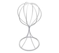 Soporte de exhibición de sombreros y pelucas de hierro con diseños modernos y fácil mantenimiento, solución de almacenamiento para el hogar, organizador de sombreros de encimera