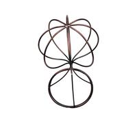 Soporte de exhibición de sombreros y pelucas de hierro con diseños modernos y solución de almacenamiento de organización del hogar de fácil mantenimiento