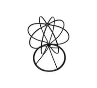 Soporte de exhibición de sombreros y pelucas de hierro con diseños modernos y solución de almacenamiento de organización del hogar de fácil mantenimiento