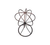 Soporte de exhibición de sombreros y pelucas de hierro con diseños modernos y solución de almacenamiento de organización del hogar de fácil mantenimiento