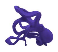 Soporte de exhibición de vino con coleccionable, diseño de animales coleccionable, bastidores de botella, soporte para mesa de cocina, gabinete de barra, 7,09 x 5,51 x 4,33 pulgadas