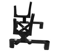 Soporte de Exhibición de Violín Plegable, Soporte Plegable de Violín Fácil de Operar Resistente Al Desgaste Ligero para Mini Guitarra para Mandolina(Negro)