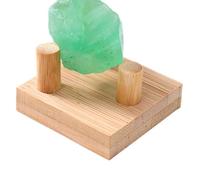 Soporte de exhibición mineral, pequeño soporte decorativo natural para decoración de habitación, soporte de para ágata, fósil, hogar, oficina, tienda, museo, organizador duradero para