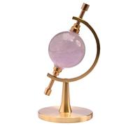 Soporte de exposición de cristales | Organizador ajustable para minerales, con soporte para piedras con clip acolchado, para gemas, objetos de colección, arte y manualidades, hogar, tienda y mesita de