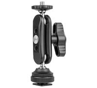 Soporte de extensión de aluminio para fotografía con brazo mágico para DSLR y videocámaras, placa de liberación rápida, equipo multifuncional para cámara
