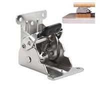 Soporte de extensión de bloqueo, patas de mesa plegables - Soportes plegables para banco de trabajo con tornillos,Soportes para patas de mesa, bisagra autoblocante para extensible, pata