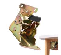 Soporte de extensión de bloqueo, patas plegables para mesa con tornillos, bisagra de autobloqueo resistente, soportes de patas plegables para el hogar, estudio