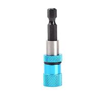 Soporte de extensión de broca, soporte de broca magnética de 60 mm, con vástago hexagonal universal de 1/4 pulg. Hexagonal 1/4 pulg., Conexión rápida, para destornillador de taladro eléctrico