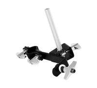 Soporte de extensión de cencerro ajustable para percusión para bateristas y músicos