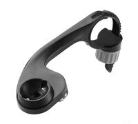 Soporte de extensión de luz para bicicleta de montaña, soporte frontal con soporte para teléfono y soporte para medidor adecuado para motocicletas y vehículos eléctricos. Construcción ABS (A)