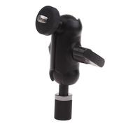 Soporte de extensión de metal duradero, diseños ajustables, soporte de extensión de metal fiable, 1/4 hembra ABS para cámaras, luces, soporte para tablet