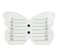 Soporte de extensión de pestañas en forma de mariposa, soporte de extensión de pestañas acrílico, paleta de pestañas, herramienta de maquillaje para salones, soporte de extensión de pestañas, soporte