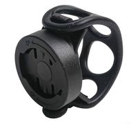 Soporte de extensión de vástago de bicicleta para Garmin para Bryton y para dispositivos GPS Wahoo compatible con ajuste de 360 grados y ajuste estándar del manillar (A)