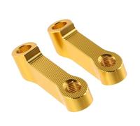 Soporte de Extensión del Espejo Retrovisor de Motocicleta M10 M8 Dorado