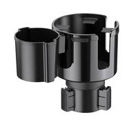 Soporte de extensión para coche, ajustable, gran soporte para bebidas, adaptador con ranura doble para botella de agua, smartphone, vaso grande