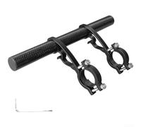 Soporte de extensión para manillar de bicicleta, aleación de aluminio | Computadoras Teléfonos, Ajuste Barras 20-32mm, Accesorio de Ciclismo para MTB de Carretera para Bicicletas Híbridas