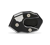Soporte De Extensión Pie Placa Soporte Ampliación Lateral Para ZX6R ZX10R Z650 Z800 Z900/RS Z1000 Para NINJA 650R 1000 ER6N ER6F Almohadilla Soporte Motocicleta(Negro)