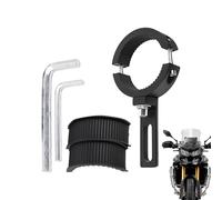Soporte de faro genérico para motocicleta, soporte antiniebla para motocicleta, collar de tubo de motocicleta, soporte para faros para conducción de aventura y viaje urbano