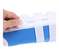 Soporte de Férula para Rodilla, Soporte de Ortesis, Cómodo Ajustable para Lesiones de Ligamento de Fijación de Fractura Tibial de Pierna Y Rodilla(pequeña)