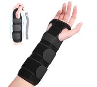 Soporte de férula para túnel carpiano, soporte ajustable para muñeca con barra de aluminio para hombres y mujeres, tendinitis artritis alivio del dolor articular, se adapta a mano izquierda y derecha