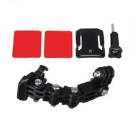 Soporte de fijación de Barbilla de Casco Soporte de cámara Deportiva de extensión de Polo de Montaje de Motocicleta para GoPro Max2 / hero13