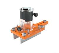 Soporte de fijación de base ranurada para recortadora de madera con diámetro interior de 65 mm para ranurar y recortar precisos (brocas finitas)